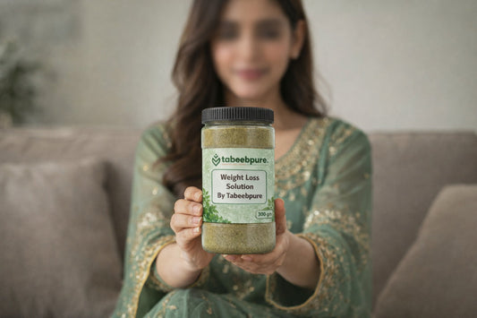 (BUY 1 GET 1 FREE) 300g Weight loss Solution By TabeebPure (40 Days Plan)